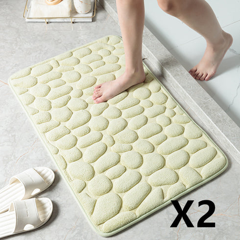 Pebble Stone Bathroom Carpet